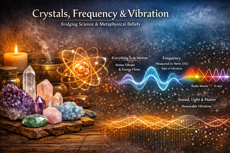 The Connection Between Crystals, Frequency, and Vibration