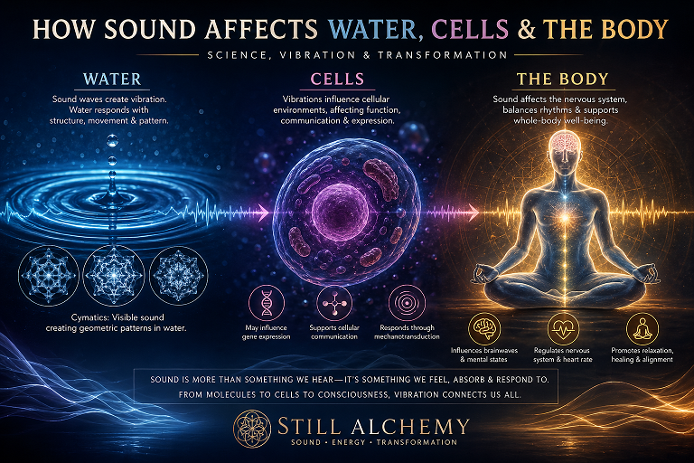 How Sound Affects Water, Cells & the Body