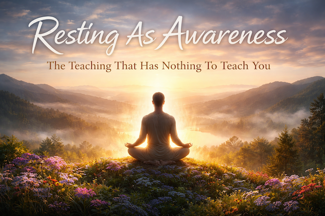 Resting As Awareness