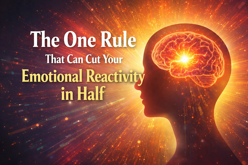 Podcast: The One Rule That Can Cut Your Emotional Reactivity in Half